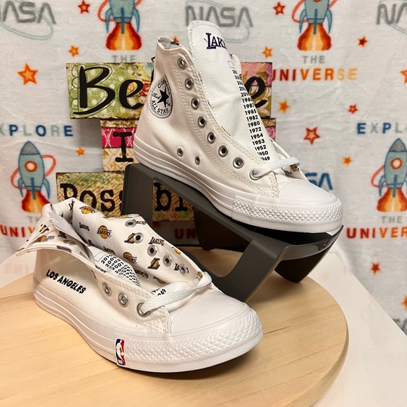 CONVERSE CTAS HI LAKERS BASKETBALL - Picture 4 of 12